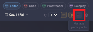 Manage Participants Button